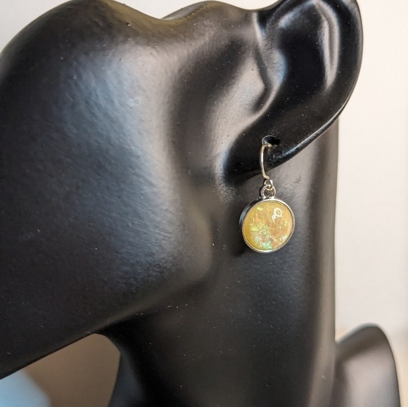 g by Gennaro Silver Tone Drop Earrings - Picture 4 of 4